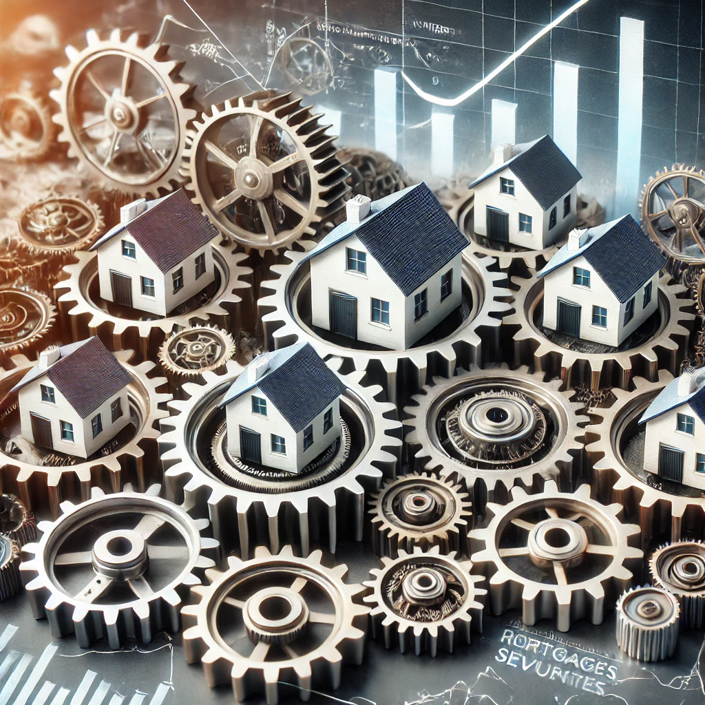 Un complesso ingranaggio finanziario trasforma i mutui in titoli, collegando case e mercato